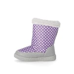 Trespass Tigan, Viola, 25, Waterproof Winter Boots for Kids / Girls, UK Size 7, Purple