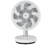 Ventilateur oscillant de table avec prise USB Vortice Nordik Mio - sku 61046