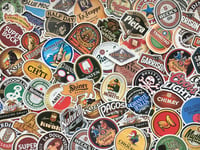 Set of 50 Beer Stickers, Logos, Marks, Beer, Breweries, Vinyl Stickers for Bar, Brewery, Pub, Fridge