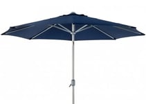 Brafab - Andria Aluminium Parasoll 3m Silver/Blå