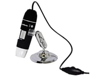 Reflecta 66142, Digitalt Mikroskop, Svart, 200X, 25X, 200X, Led