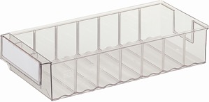 Systembox 4, (DxBxH) 400x183x81, transparent