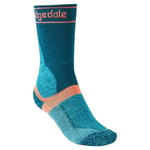 Bridgedale MTB Winter-Weight T2 Merino Sport Ladies Boot Length Mountain Bike Socks - Teal, Medium