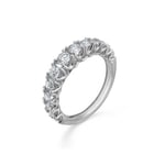 Mads Z CROWN princess ring 14 kt. hvidguld m. 1,00 ct diamant 1641999