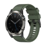 Garmin Quatix 5 Sapphire Klockarmband i Silikon - Grön