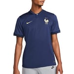 Nike FFF Dri Fit Stadium Home T-Shirt Midnight Navy/Metallic Gold S
