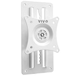 VIVO MOUNT-VW01AW Support Mural articulé réglable en Hauteur pour Poste de Travail Debout Compatible avec 1 écran VESA Max 100 x 100 mm Blanc
