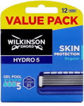 Wilkinson Sword Hydro 5 Skin Protection - 12 rakblad (Prenumeration: Var fjärde månad)