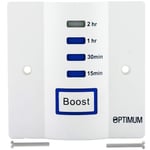 SPARES2GO Energy Saving 15 Minute to 2 Hour Electronic Boost Timer for Immersion / Room Heater