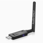Avantree DG60 Long Range Bluetooth 5.0 USB Audio Adapter for PC Laptop Mac PS4 PS5 Linux, Superior Sound Wireless Audio Dongle for Headphones Speakers, aptX Low Latency, Plug and Play (Audio ONLY)