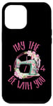 Coque pour iPhone 12 Pro Max Funny May The 1/4 Be With You Fleur Machine à coudre Quiltin