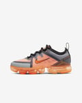 Nike Air Vapormax 2019 GS UK 3.5 EUR 36 Wolf Grey/Black/Total Orange AJ2616 013