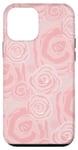 Coque pour iPhone 12 mini Rose pastel rose pêche rose rose rose doux et élégant art
