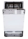 Montpellier MDI455 Slimline 45Cm Integrated Dishwasher