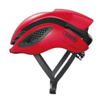 ABUS GameChanger Racing Bike Helmet - Aerodynamic Cycling Helmet with Optimal Ventilation for Men and Women - Movistar 2020, Blaze Red, Size S