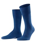 FALKE Men's Airport M SO Wool Cotton Plain 1 Pair Socks, Blue (Royal Blue 6000), 13-14