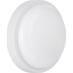 Eglo Boschetto-E utomhus LED vägg-/taklampa Ø170, 1300lm, vit