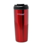 435ml Thermos ThermoCafe Glossy Red Double Wall Vaccum Flask Insulated Tumbler