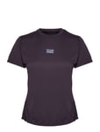Impact Run At N-Vent Tee Sport T-shirts & Tops Short-sleeved Purple New Balance