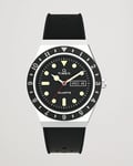 Timex Q Diver 38mm Rubber Strap Black