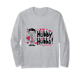 hubby hubba best husband of year king of my heart family Long Sleeve T-Shirt