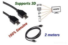 POWER PLUS High Speed HDMI to HDMI Cable Lead 4 Meter Supports 3D 2160P PS4 SKY