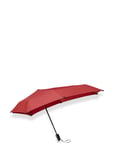 Senz ° Mini Automatic Foldable Storm Umbrella, *Villkorat Erbjudande Paraply Röd