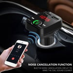 UK Car Wireless Bluetooth FM Transmitter MP3 Player USB Car Fast Charger Adapter