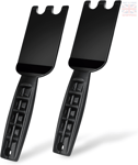 Bonna 2 Pack Grill Spatula/Scraper for George Foreman Indoor and Outdoor Grills