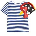 Stella Jean - Striped T-shirt - Blå