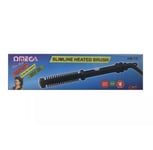 Omega 20415 HB-15 Slimline 13mm Heated Hair Styling Hot Brush - BRAND NEW PACK