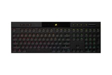 CORSAIR Gaming K100 AIR RGB - tangentbord - ultratunn - QWERTZ - tysk Inmatningsenhet