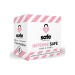 SAFE kondomer, Intense Safe Ribs &amp; Nobs - 5 stk.
