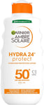 Garnier Ambre Solaire Hydra 24 Hour Protect Hydrating Protection Lotion SPF50, &