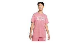 T shirt manches courtes nike sportswear arch rouge