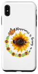 iPhone XS Max Happiness is being a Ma Sunflower Butterfly Mothers Day Case