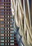 Urban Texture Tribeca Manhattan New York Poster, Storlek 21x30 cm 70x100 cm