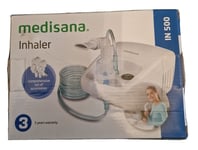 Medisana IN 500 Inhaler For Adults & Children with 2m Hose New