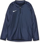 Nike Academy18 Shield Drill Top Coupe-Vent Mixte Enfant, Obsidian/Obsidian/(White), FR : S (Taille Fabricant : S)