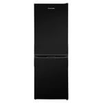 Russell Hobbs Fridge Freezer Low Frost Black 60/40, 173 Total Capacity, Freestanding 50cm Wide 145cm High, Fast Freeze, Adjustable Thermostat, 2 Year Guarantee RH145FF501E1B