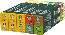 STARBUCKS Blonde Espresso Roast Variety Pack by Nespresso, Coffee Capsules 10 X 