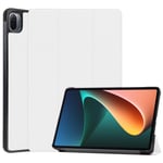 Etui Xiaomi Pad 5 / Pad 5 Pro 2021 Wifi - 4g/Lte Smartcover Pliable Blanc Avec Stand - Housse Coque De Protection Xiaomi Pad 5 / Pad 5 Pro 11 Pouces - Accessoires Tablette Pochette Xeptio : Exceptional Smart Case !