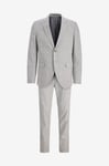 Jack & Jones - Kostym jprRiviera Linen Suit Slim Fit SN - Grå