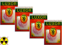 Luxor Lot de 4 chaussettes incandescentes pour ampoules Petromax et autres lampes à pétrole HK500 (1 trou - 400/600 CP)