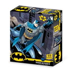 Grandi Giochi DC Comics Batman et la Batmobile Puzzle lenticulaire Horizontal, avec 500 pièces incluses et Emballage avec Effet 3D-PUD01000, PUD01000