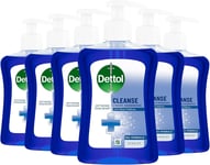 Dettol Antibacterial Liquid Handwash Soap Moisture Sea Cleanse Fragance 250m x 6
