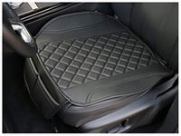 Housses de siège sur Mesure pour sièges de Voiture compatibles avec VW Caddy 3 2003–2010 conducteur et Passager Housses de siège FB : OT404 (Noir)