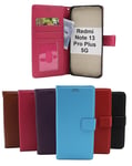 New Standcase Wallet Xiaomi Redmi Note 13 Pro+ 5G (Svart)