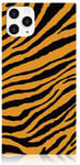 iDecoz Square Case - Animal Print (iPhone 11 Pro) - Zebra