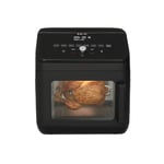 Instant Digital Large Air Fryer Oven with XXL Capacity and Easy to Use 9 Smart Programmes - Air Fry, Roast, Rotisserie, Grill, Bake, Toast, Reheat, Dehydrate & Proof, Black, 13L - 1700W